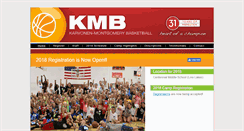 Desktop Screenshot of kmbasketball.net